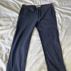 Iron and Resin Drawstring Casual Surf Pants